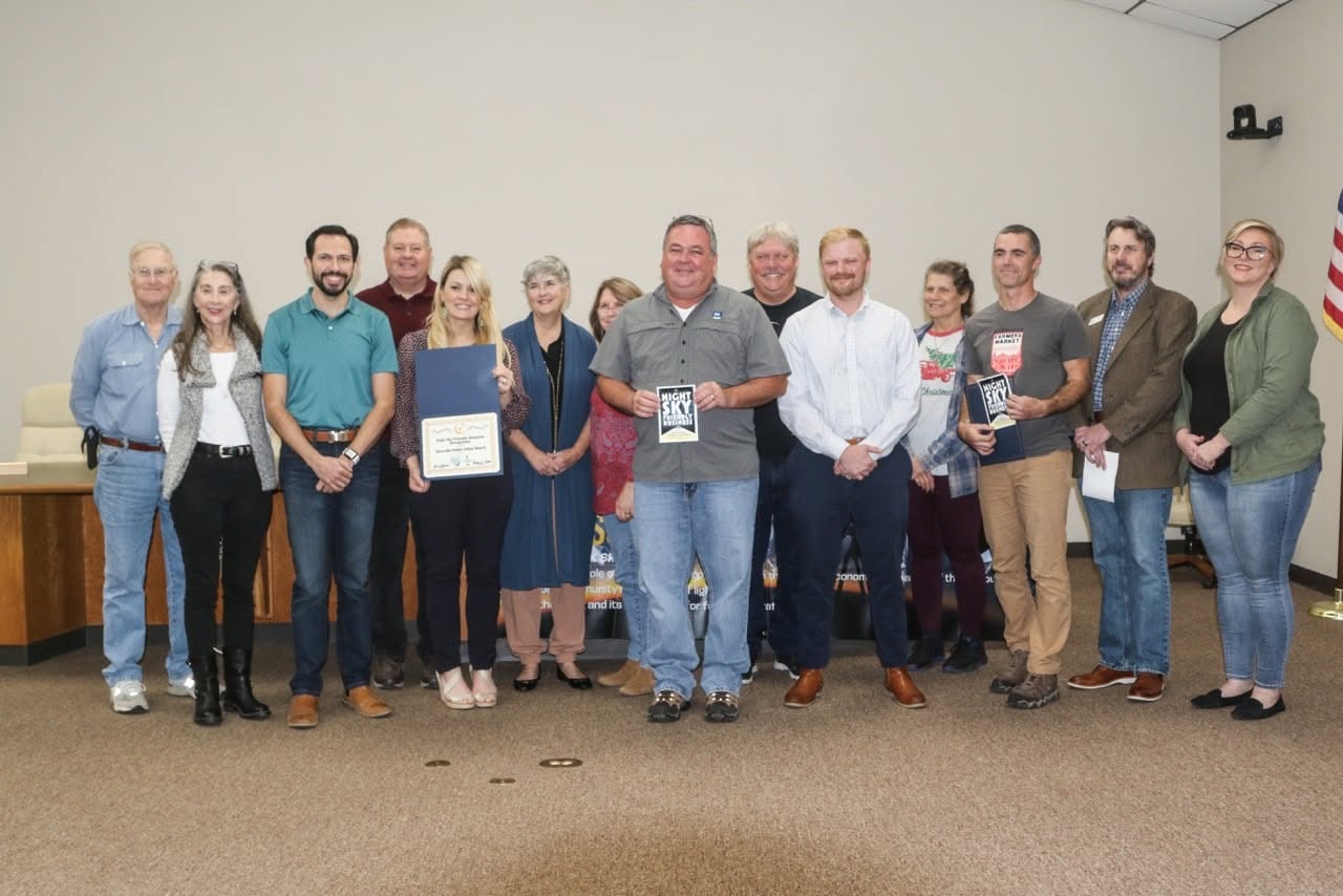Night Sky Business Recognition Program kickoff